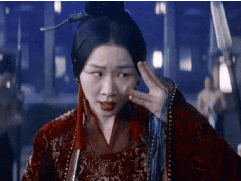 Cung Tử Thương do Kim Tĩnh thủ vai trong Vân Chi Vũ với những biểu cảm hài hước