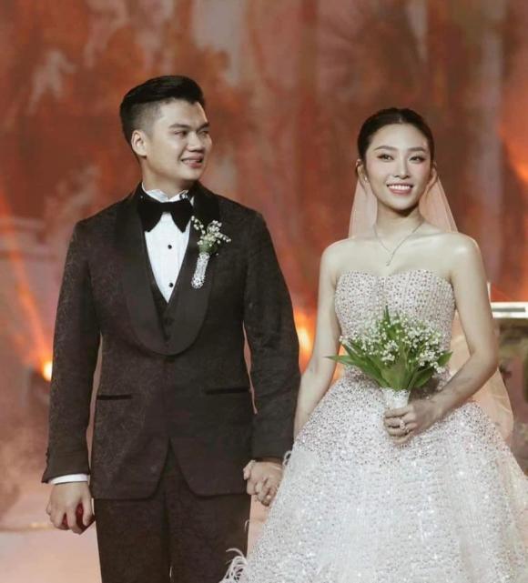 Nguyễn Thị Ngọc Như (Sophia Nguyễn) trong trang phục lộng lẫy tại lễ đường