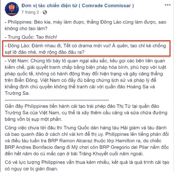 Cộng đồng mạng thảo luận về thuật ngữ Đông Lào trên các nền tảng xã hội