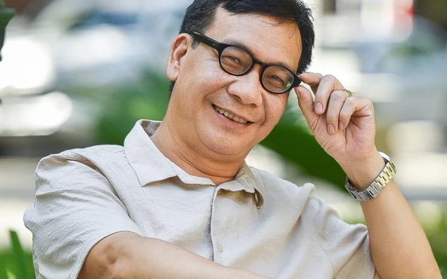 NSƯT Đức Khuê trong một khoảnh khắc đời thường, giản dị