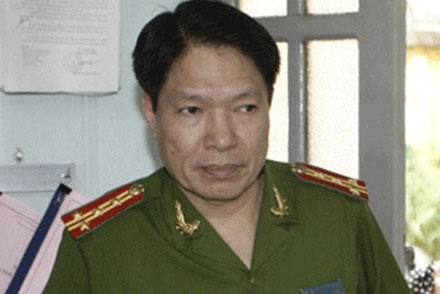 Cựu Đại tá Dương Tự Trọng trong một giai đoạn điều tra