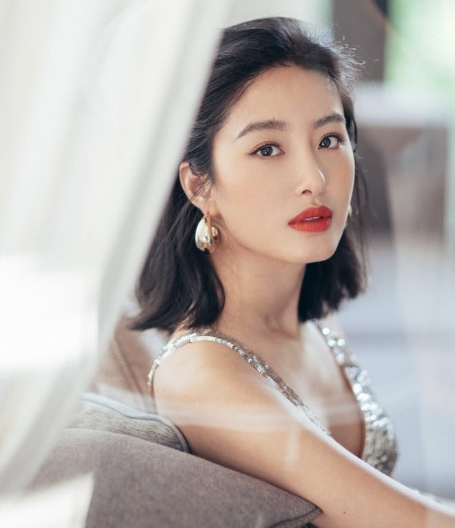 Dương Thái Ngọc trên một tạp chí thời trang
