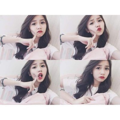Lê Võ Ngọc Hân với vẻ đẹp thanh tú và làn da trắng sáng