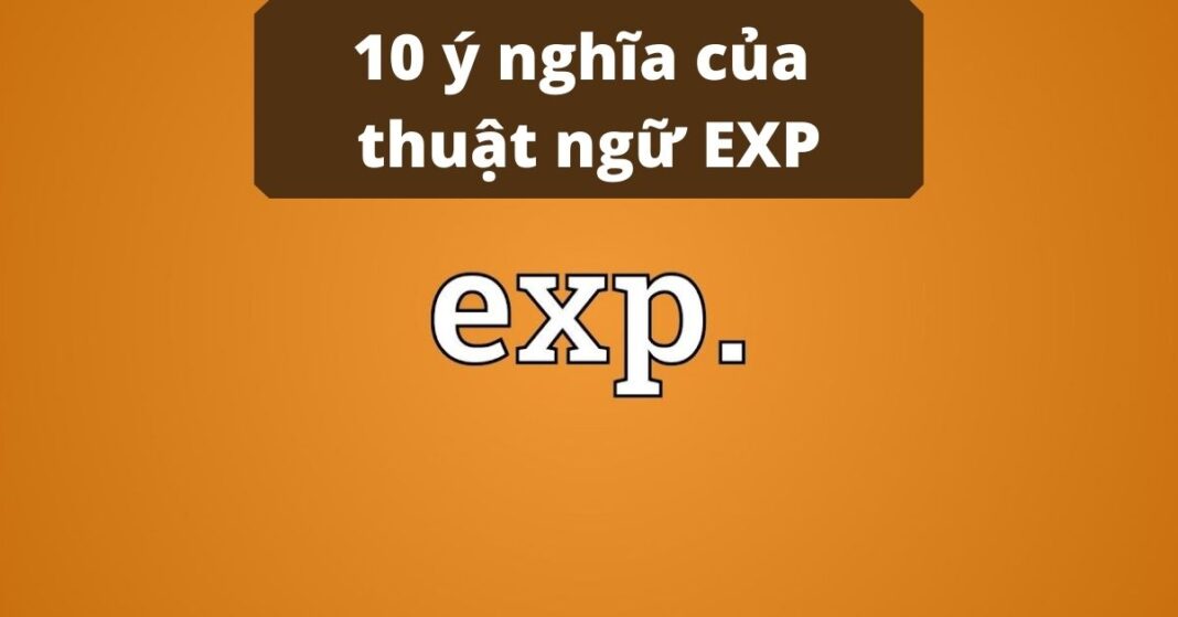 Giải thích Exp là gì với các ý nghĩa đa dạng trong đời sống và công nghệ