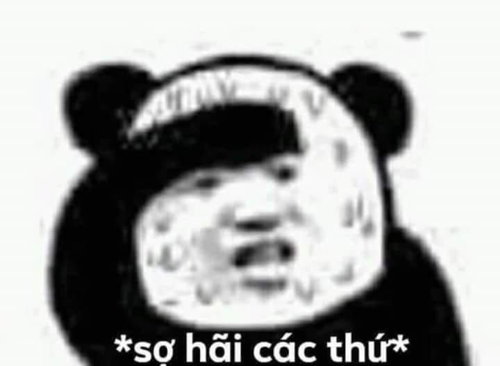 Biểu cảm hoảng sợ thường thấy trong các meme sợ hãi phản ứng