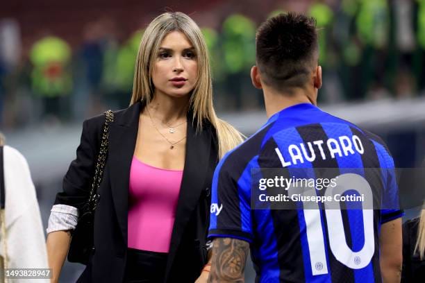Cảnh trận đấu giữa FC Internazionale và Atalanta BC tại Serie A, sân nhà của Lautaro Martinez
