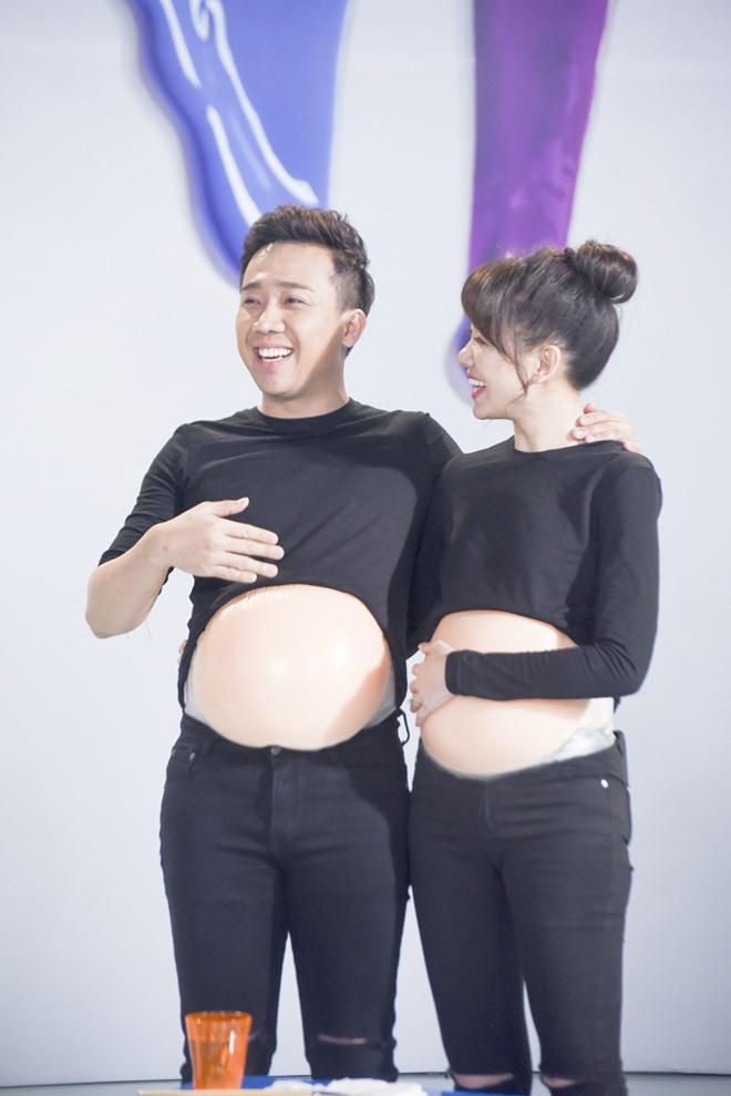 Hari Won và Trấn Thành bên nhau hạnh phúc giữa tin đồn mang thai