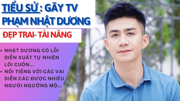Phạm Nhật Dương hóa thân đa dạng vào các vai diễn