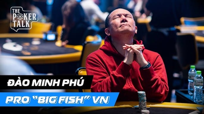 Chân dung Đào Minh Phú, doanh nhân và nhà vô địch poker, với ánh mắt quyết đoán.