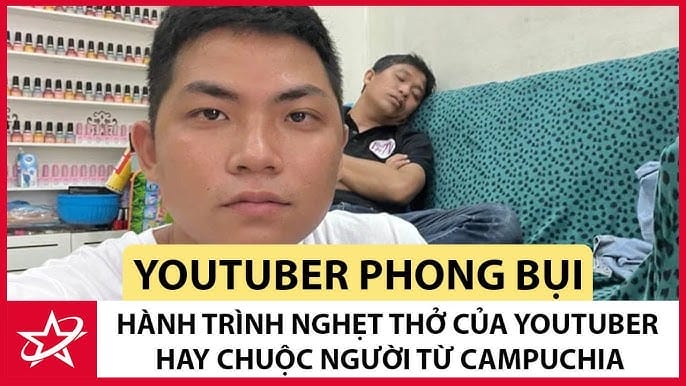 Phong Bụi chia sẻ về hành trình thiện nguyện và các hoạt động giải cứu nạn nhân tại Campuchia