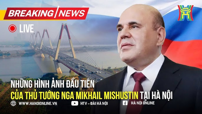 Mikhail Mishustin trong một cuộc họp cấp cao của chính phủ Nga