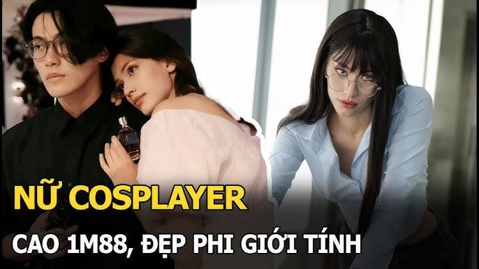 Cosplayer Karina trong một tạo hình ấn tượng thể hiện vẻ đẹp phi giới tính