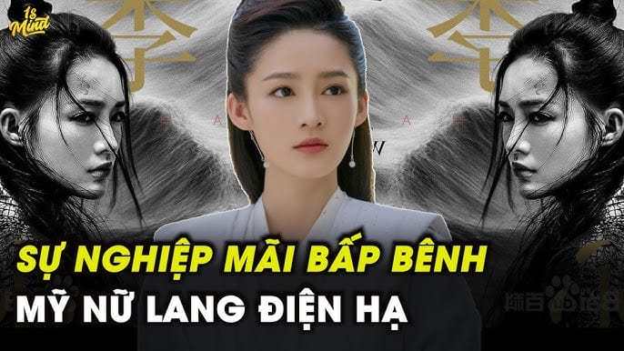 Chân dung diễn viên Lý Thấm với vẻ đẹp thanh thoát và ánh mắt sâu lắng