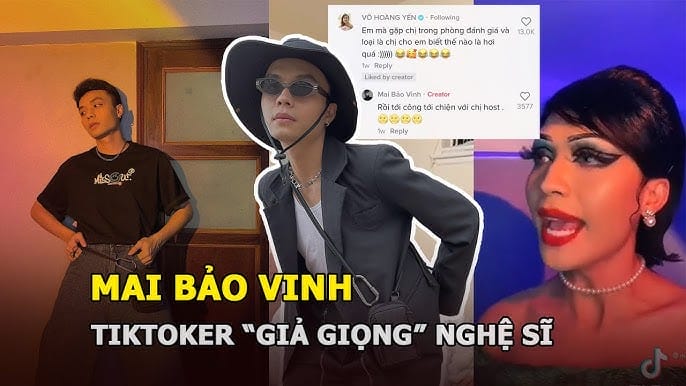 Tiktoker Mai Bảo Vinh với phong cách độc đáo
