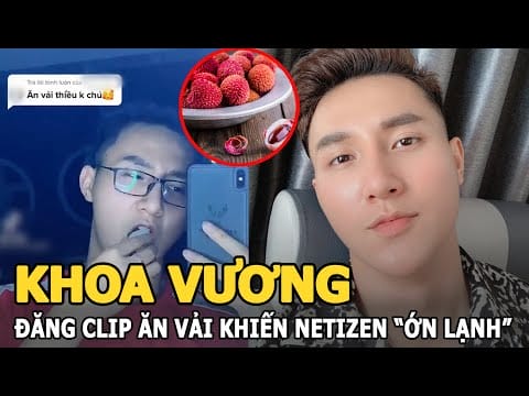 Hot boy Khoa Vương với phong cách thả thính đặc trưng gây chú ý trên mạng xã hội