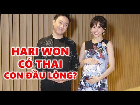 Hình ảnh Hari Won với trang phục rộng, dấy lên nghi vấn mang thai