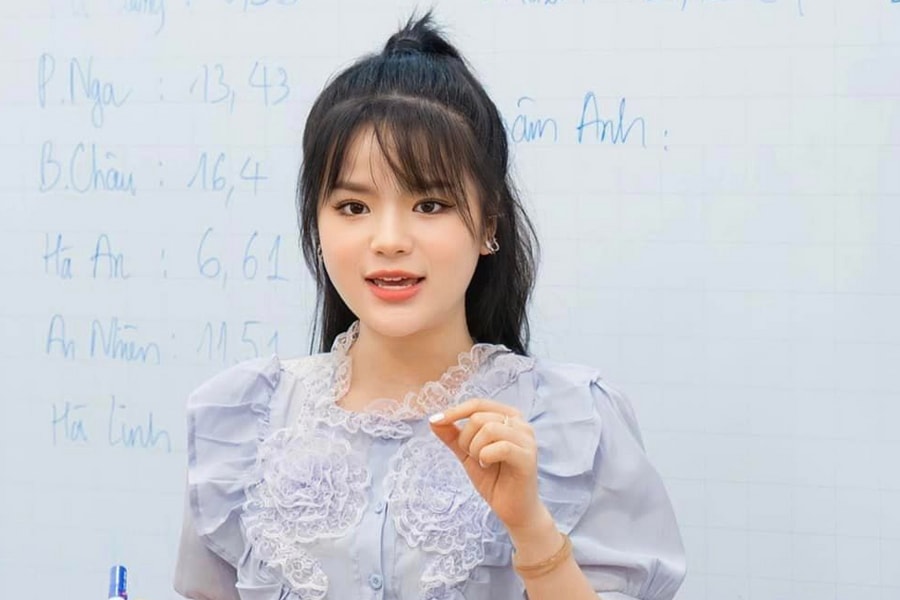Hà Đan với vẻ ngoài tươi tắn, rạng rỡ đầy cuốn hút
