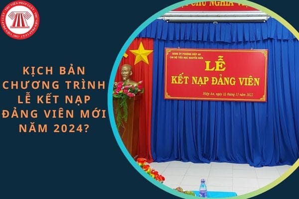 Toàn cảnh buổi lễ kết nạp đảng viên mới diễn ra trang nghiêm