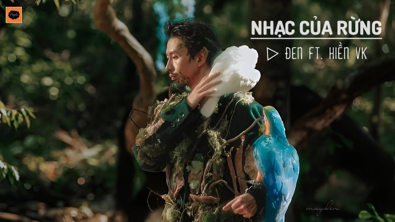 Đen Vâu trong tạo hình cái cây đặc biệt, truyền tải thông điệp bảo vệ môi trường trong MV Nhạc Của Rừng