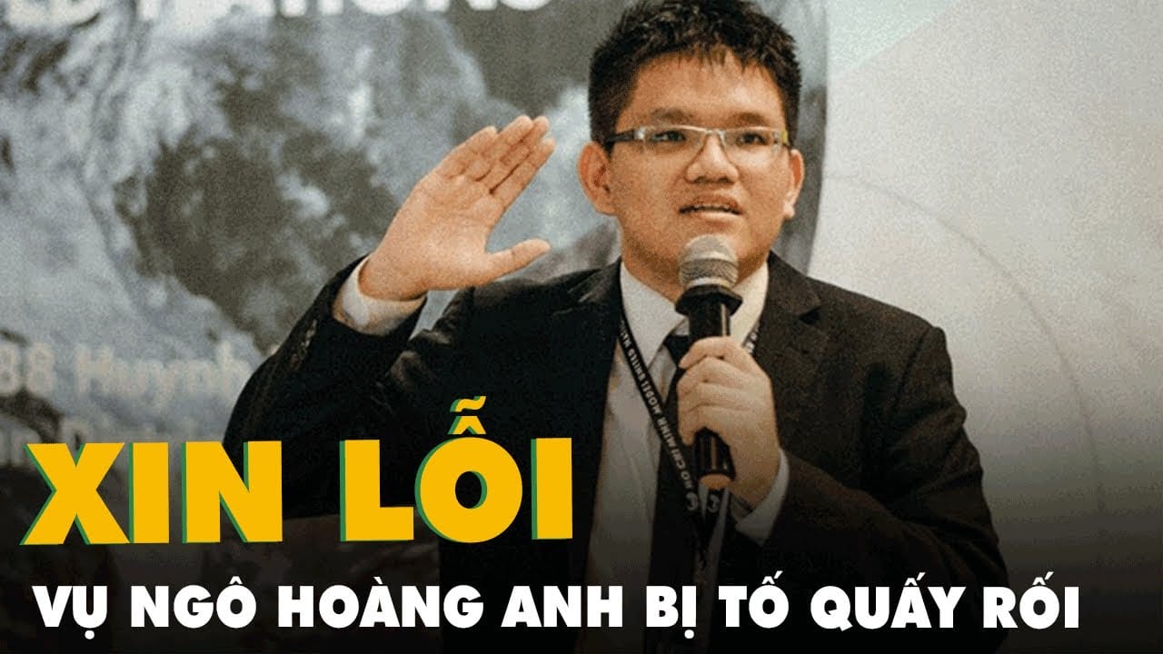 Ngô Hoàng Anh tại một sự kiện chuyên môn, thể hiện vai trò là chuyên gia
