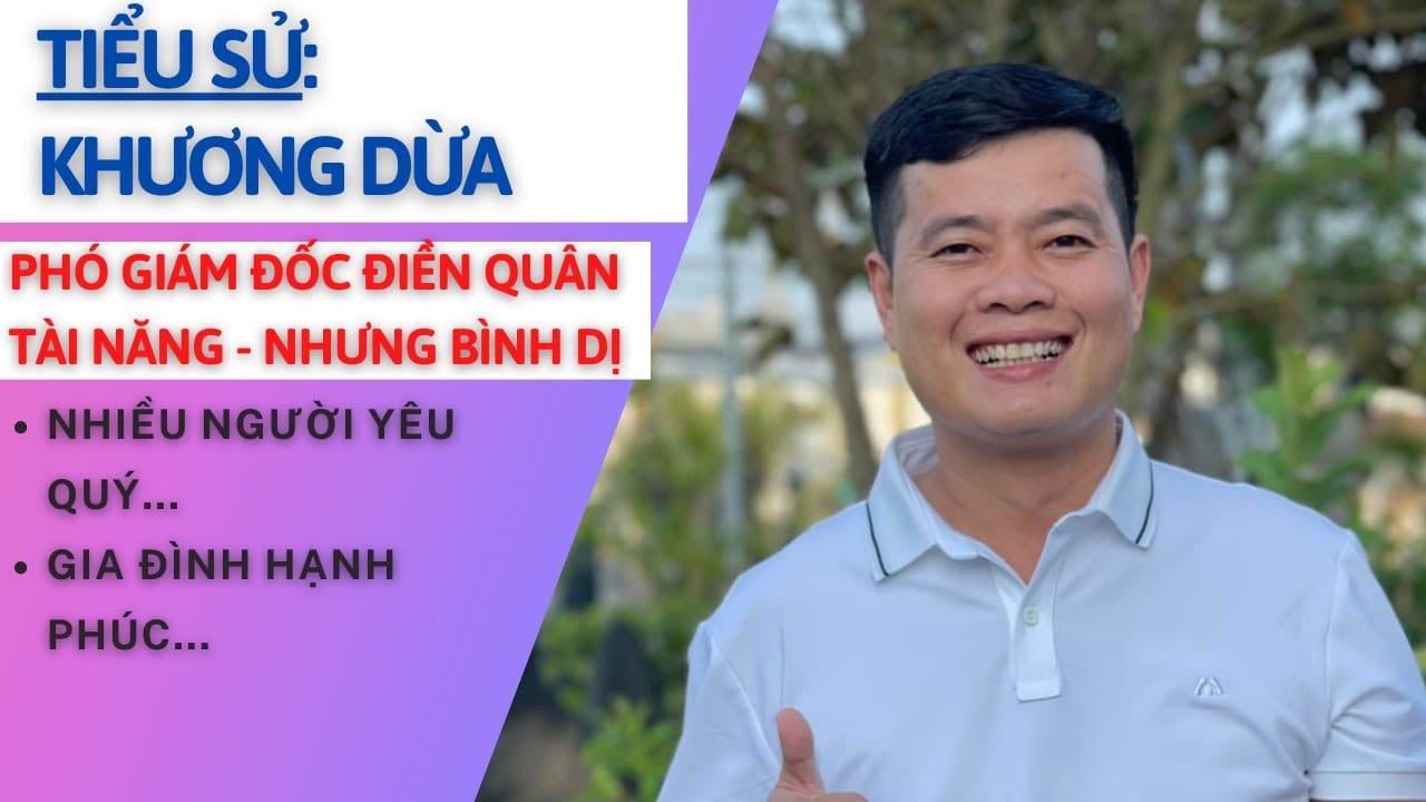 Khương Dừa giản dị bên đời thường