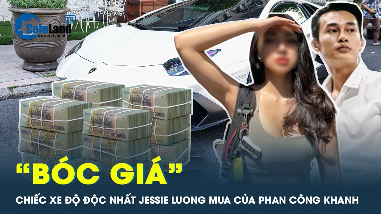 Jessie Lương nổi tiếng với bộ sưu tập siêu xe Lamborghini Aventador
