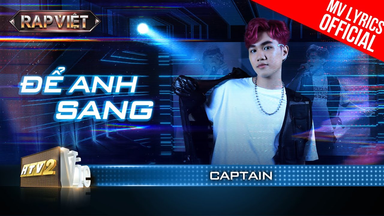 Captain biểu diễn tự tin trên sân khấu Rap Việt mùa 3 với khả năng hát và rap hòa quyện
