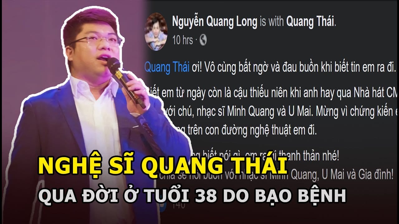 Nghệ sĩ Quang Thái và gia đình nghệ thuật