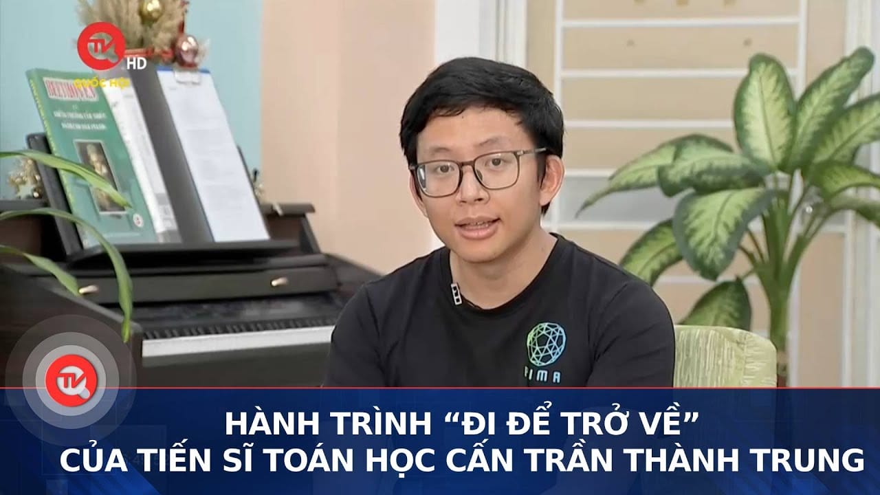Cấn Trần Thành Trung tốt nghiệp thủ khoa Đại học Duke với tấm bằng danh giá