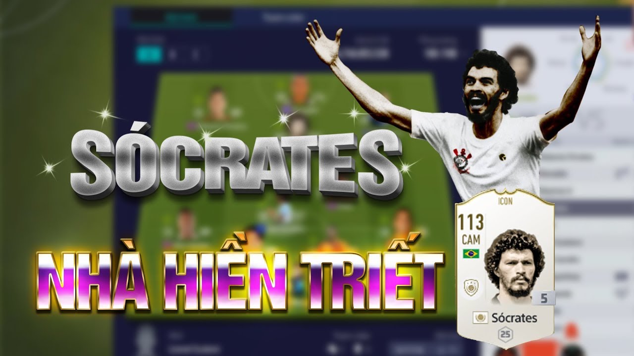 Sócrates suy tư trên sân cỏ