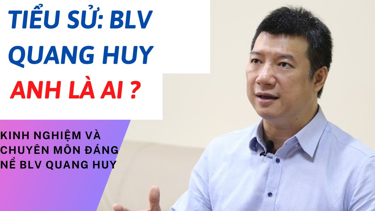 BLV Quang Huy trên sóng truyền hình VTV