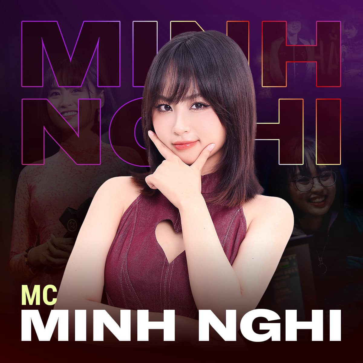 MC Minh Nghi thanh lịch với bộ vest trắng trong sự kiện Esports