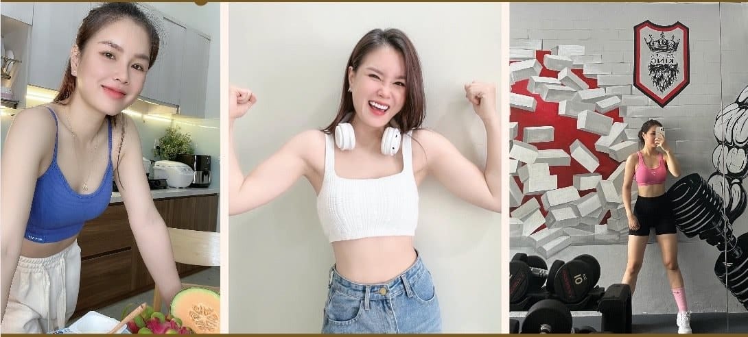 Tiktoker Nguyễn Thị Thu Nhi rạng rỡ, truyền cảm hứng về lối sống eat clean