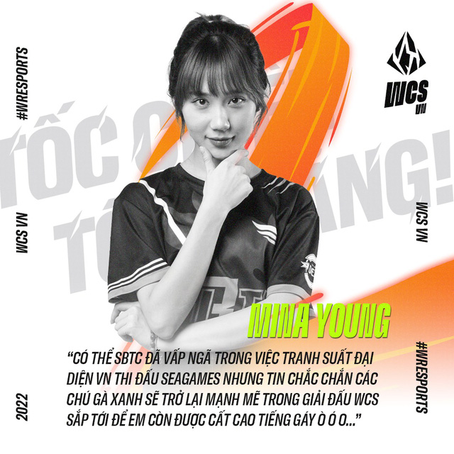 Mina Young với nụ cười rạng rỡ, biểu tượng của sự năng động trong giới streamer Việt