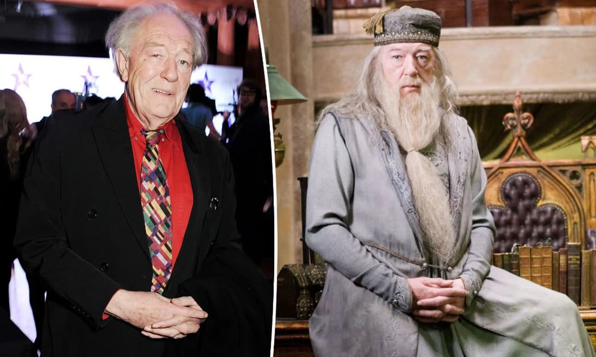 Cố diễn viên Michael Gambon, người đóng vai Albus Dumbledore, qua đời để lại niềm tiếc thương
