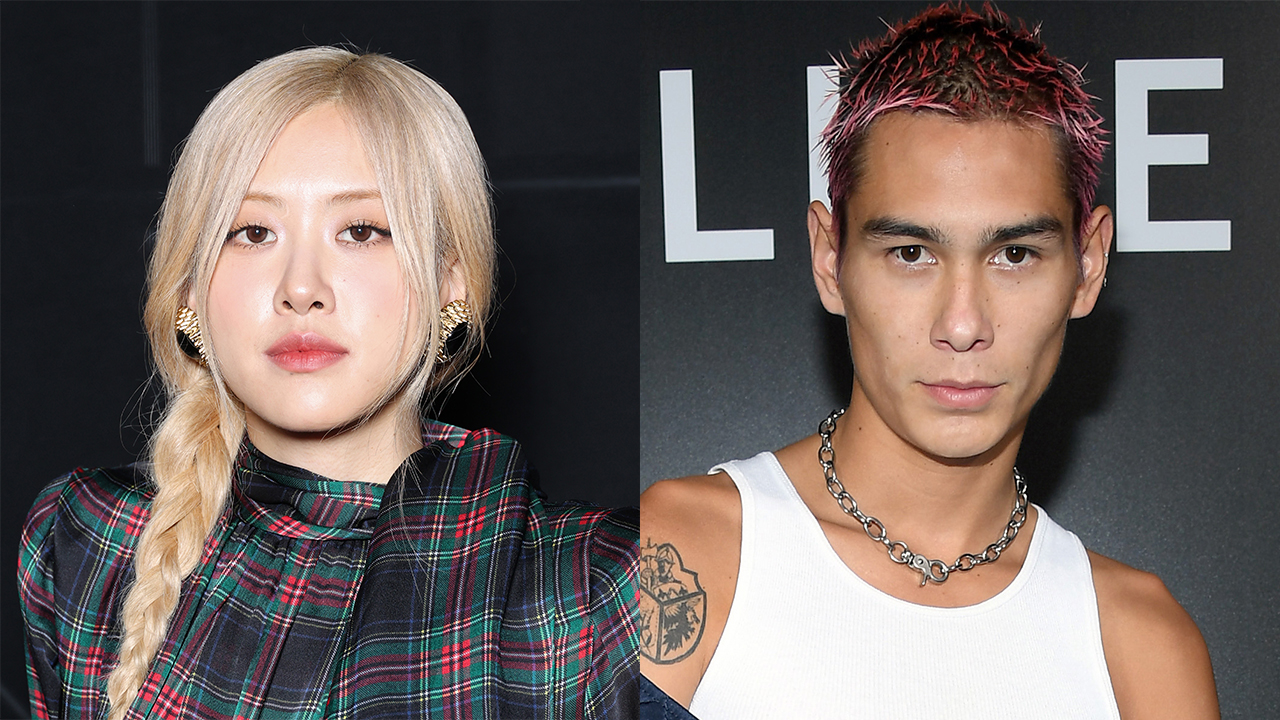Rosé và Evan Mock trong một cảnh quay đầy lãng mạn