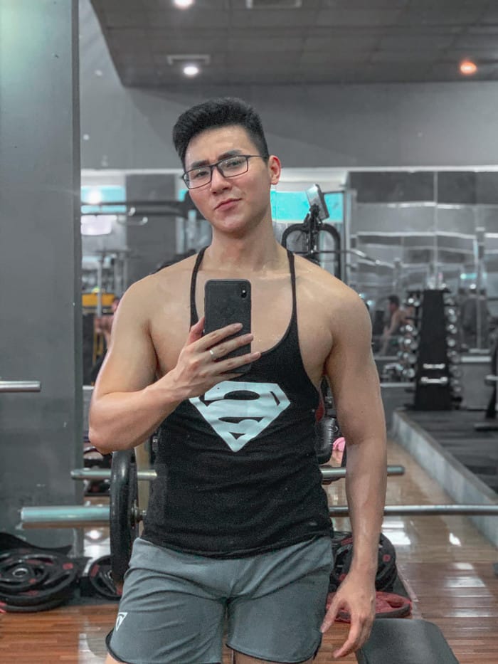 Khoa Vương Tiktoker nổi tiếng với những clip thả thính, gương mặt thu hút