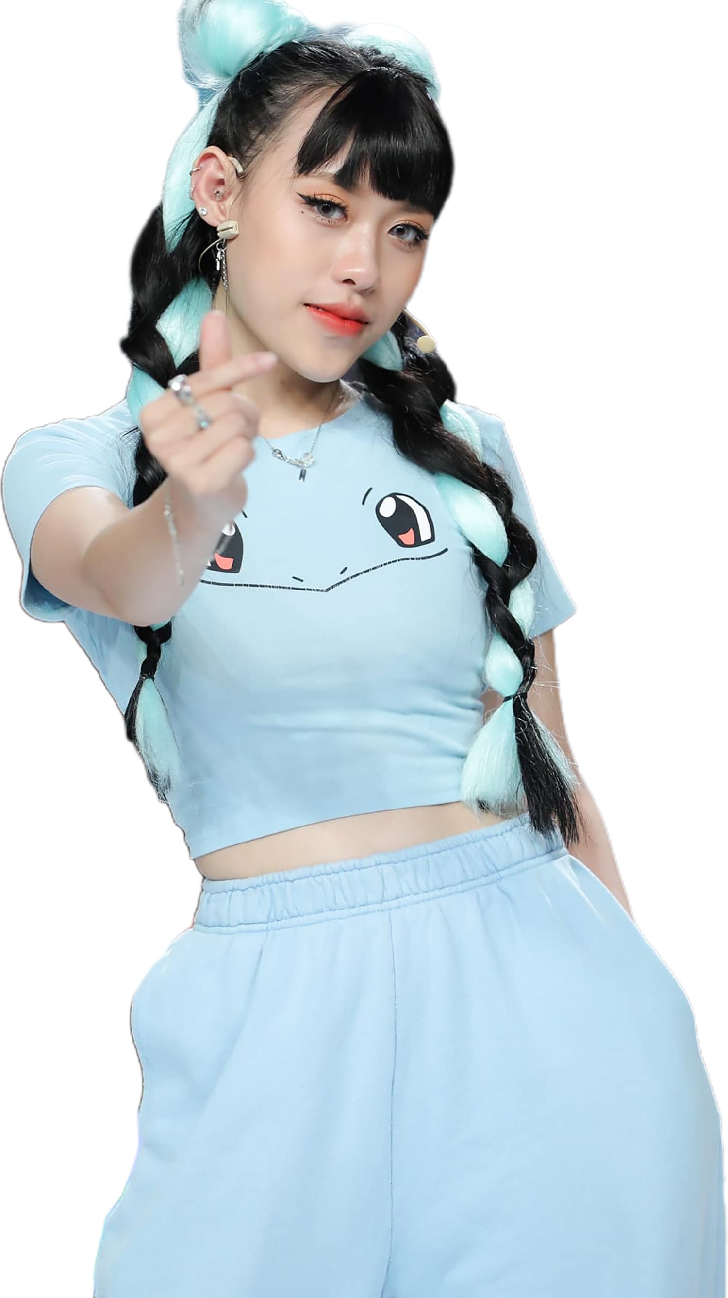 Trà Đặng với phong cách biến hình đầy ấn tượng trên TikTok