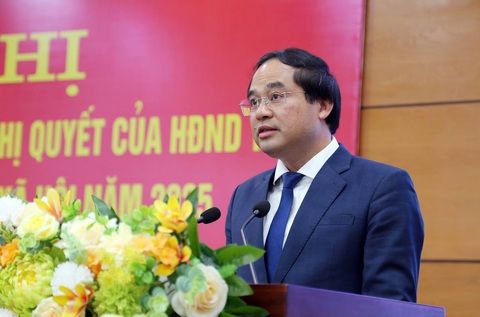 Ông Trịnh Xuân Trường trong một hoạt động của lãnh đạo tỉnh Lào Cai