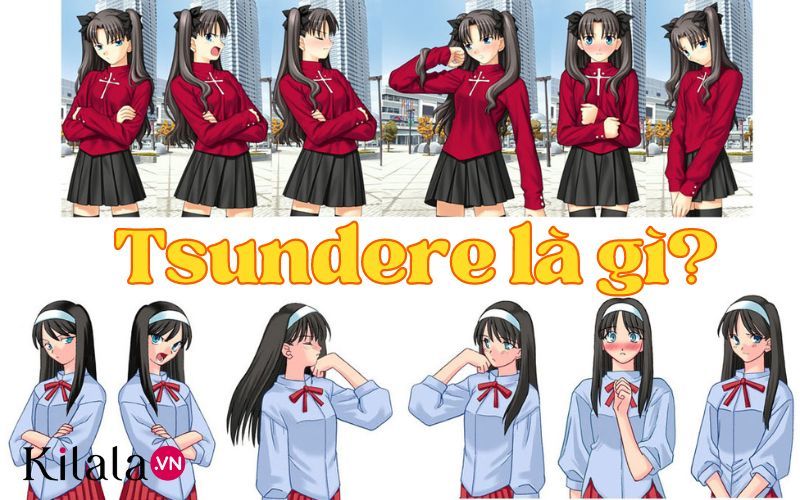 Các kiểu tsundere thường gặp