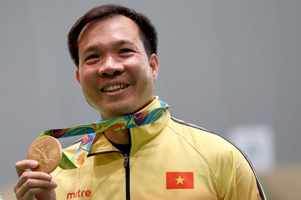 Hoàng Xuân Vinh tập trung vào mục tiêu
